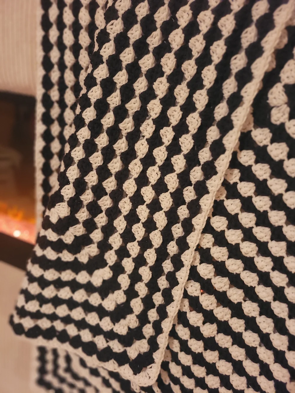 Halloween/Fall Crochet Throw Blanket